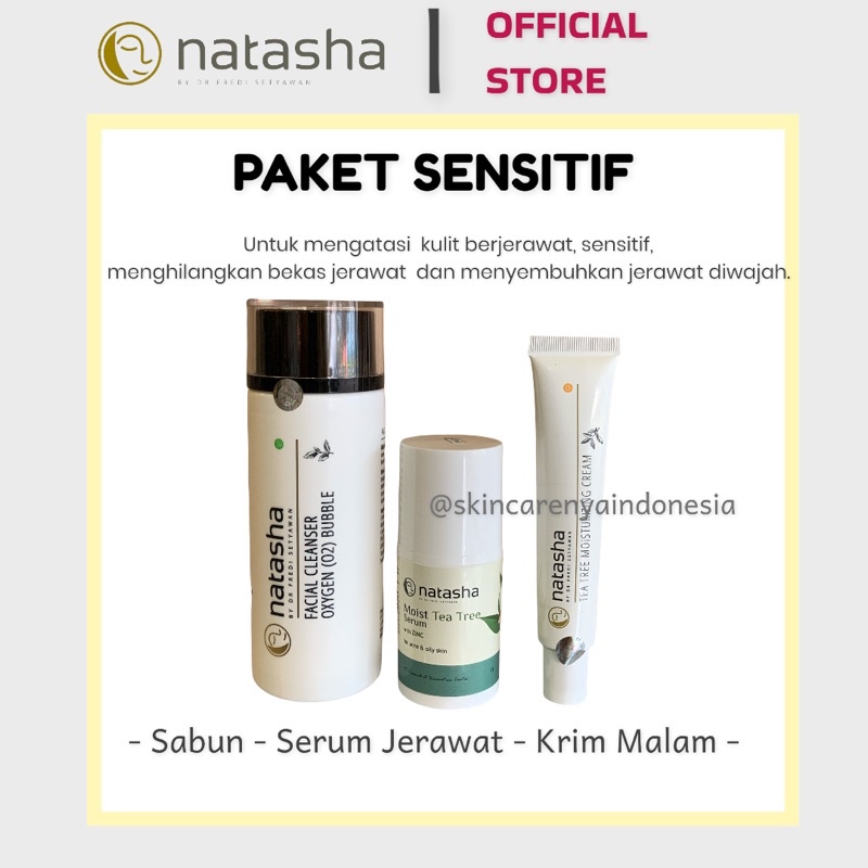 NATASHA SKINCARE PAKET Kulit Sensitif