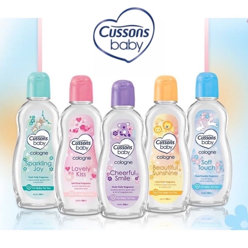 Cussons Baby Cologne Beautiful Sunshine - Minyak Wangi Bayi 100ml
