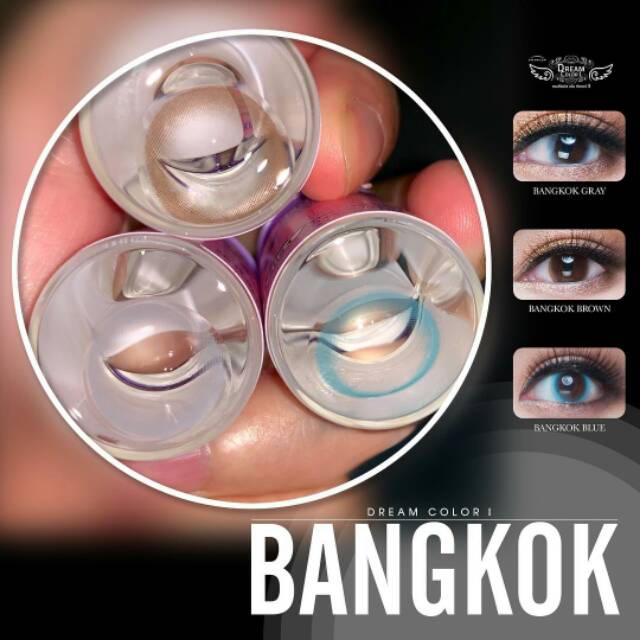 Softlens bangkok by dreamcolor normal natural soflen lensa kontak