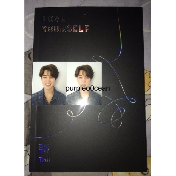 [BOOKED] ALBUM BTS LOVE YOURSELF TEAR R UNSEALED PC JIMIN