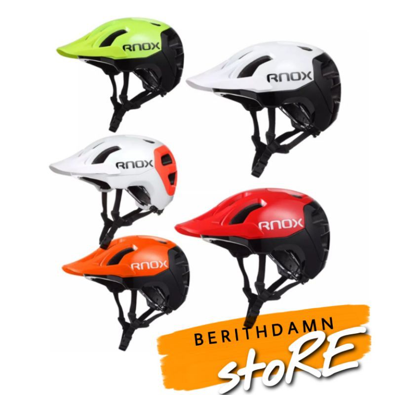 RNOX Helm Sepeda Enduro Original