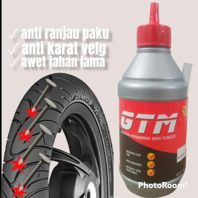 PROMO HARGA CAIRAN BAN TUBLES GTM SUPER TIRE 350mL