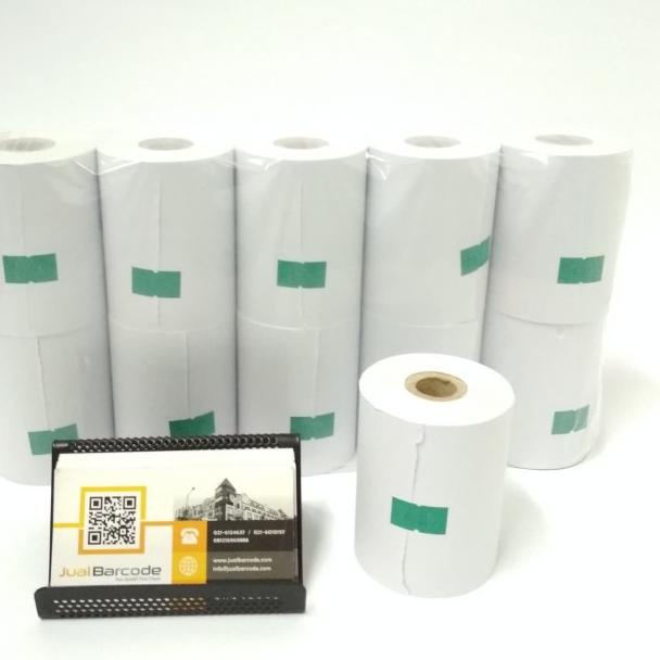 

➸ ( 1 SLOP ) KERTAS STRUK KASIR HVS NCR 75 X 60 mm 1PLY - HVS NCR 1 PLY ♪