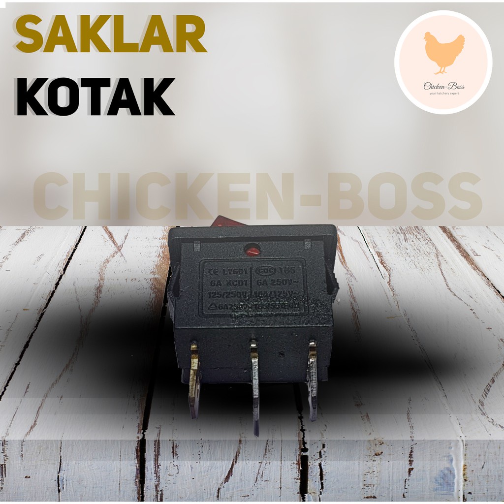 Saklar Kotak On Off 3 Kaki MTTU