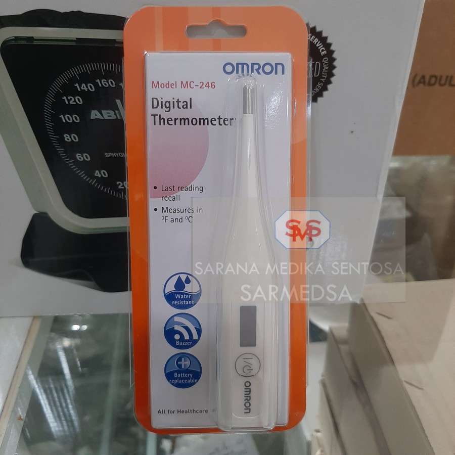 Termometer Ketiak Omron Mc 246 / Termometer Omron MC246 / Termometer Digital Omron MC 246