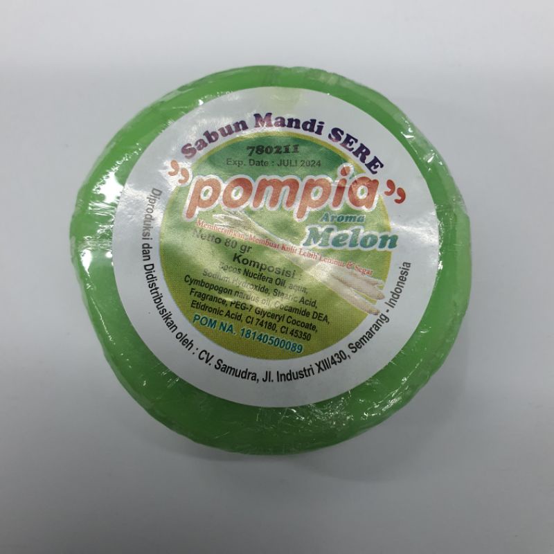 Sabun mandi sere Pompia 80g