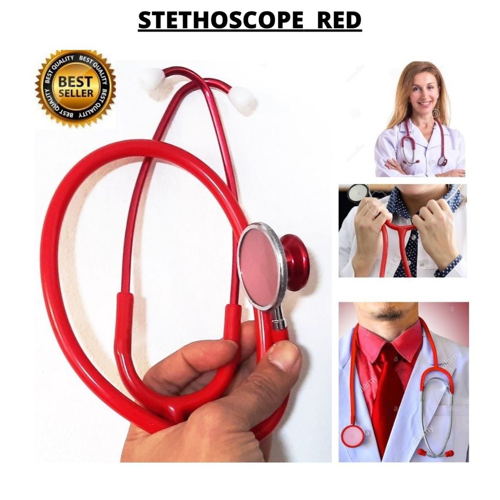 Stetoskop Alat Periksa Tubuh Stethoscope Dual Double Head Diaframa Bell 113174