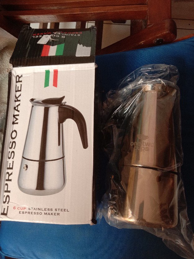 Mokapot Moka Pot - Original - 6 Cup - Coffee Maker - 6cup - 6 Cangkir Kopi 300ml 300 Ml