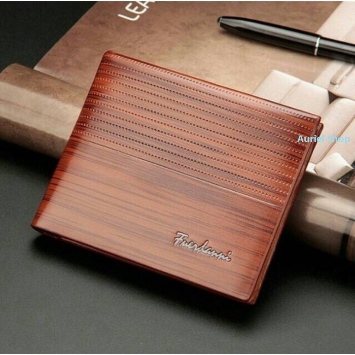 Dompet Pria Fuerdanni Original Impor-Coklat muda