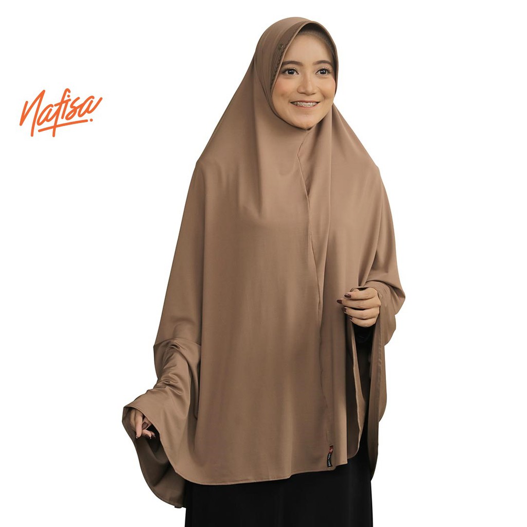 Nafisa Ornella - Khimar Hijab Jilbab Instan Syar'i Jumbo Premium