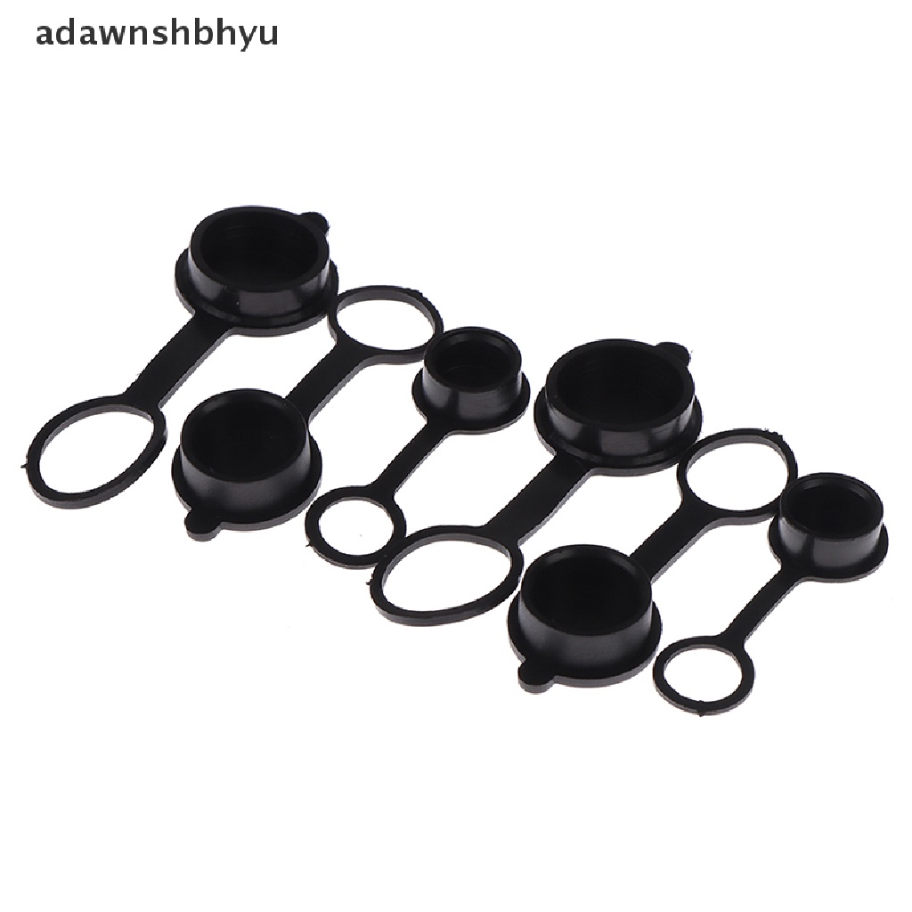 Adawnshbhyu 10pcs GX12 GX16 GX20 Aviation Circular Plug Socket Konektor Topi Debu Tahan Air