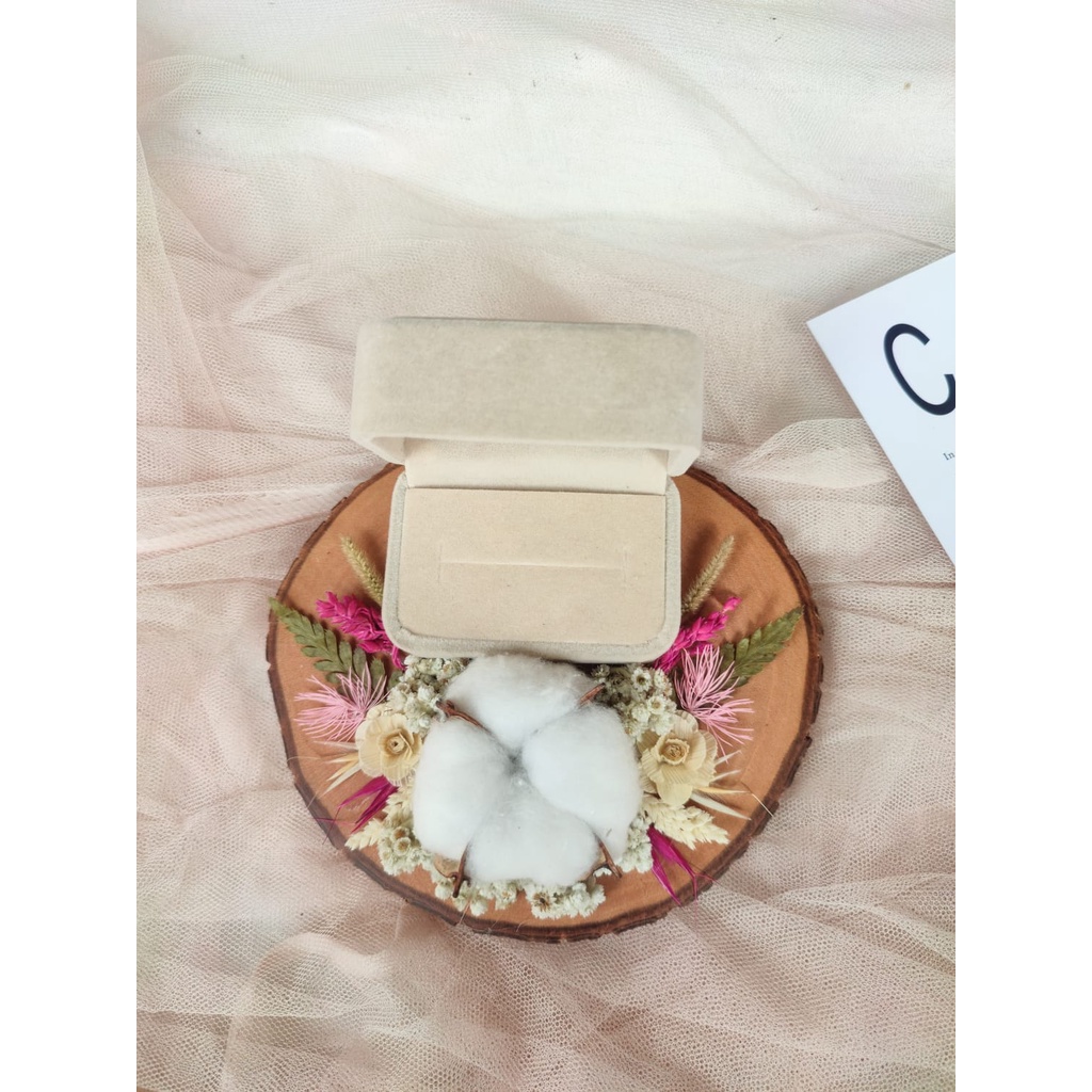 Asteria ring box | kotak cincin rustic | ring bearer | kotak cincin | cincin tunangan | kotak mahar 