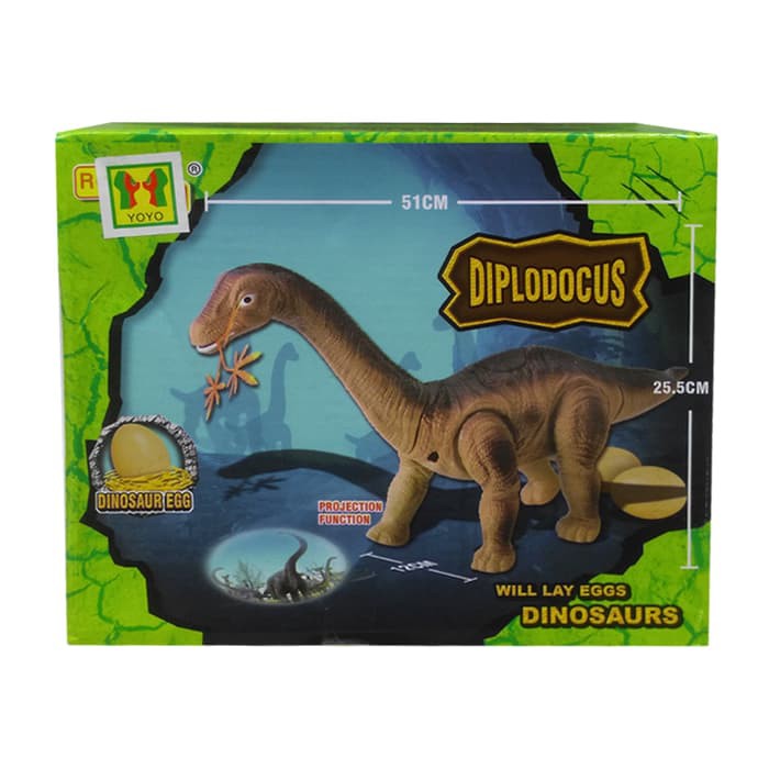 mainan dinosaur egg diplodocus dinosaur telur figure dinosaurs ( 8357 )