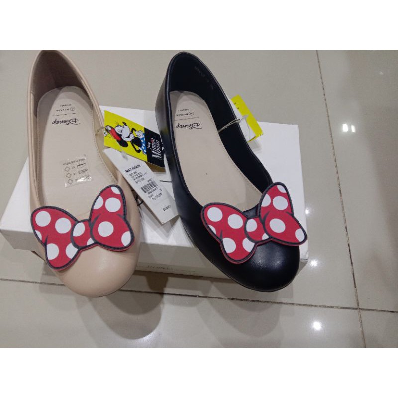 Sepatu Flat Shoes Disney Micky Mouse X Nevada Matahari Original Cute