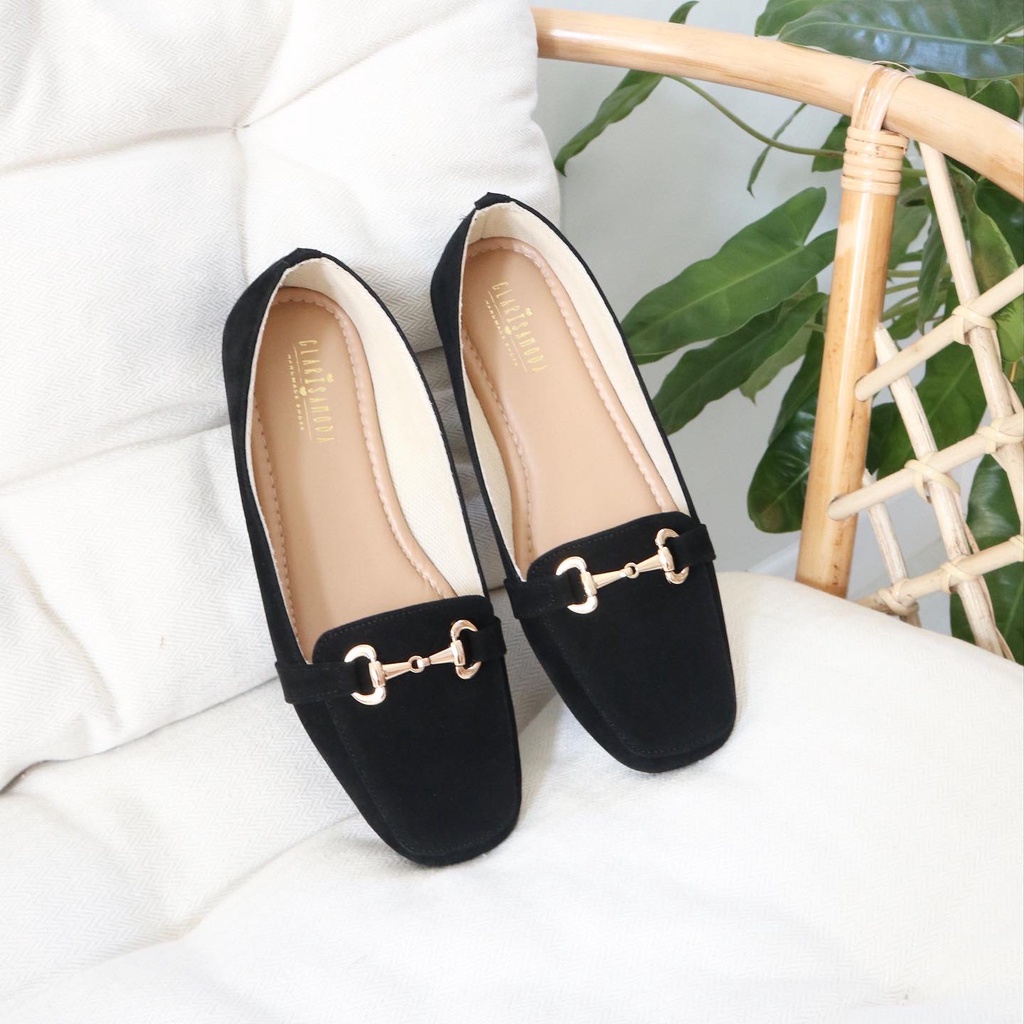 GLARISAMODA Poppy Flatshoes gesper nyaman