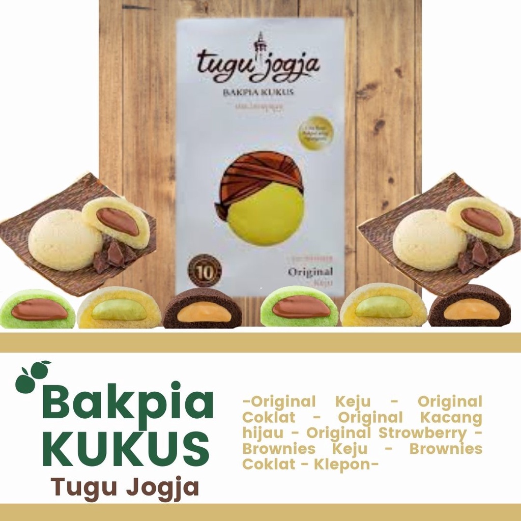 

Bakpia Kukus Tugu Jogja Fresh From Pabrik Isi 10 FREE SAFETY PACKAGING DAN BUBBLE