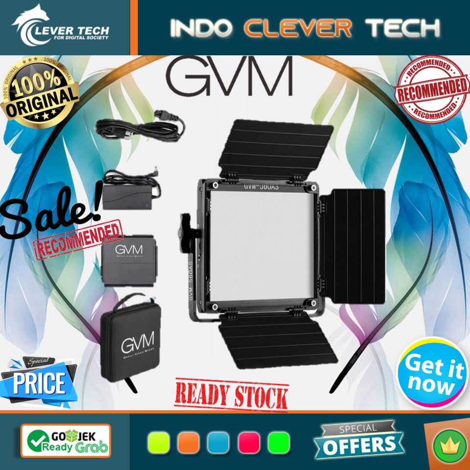 GVM 560AS LED Studio Video Light