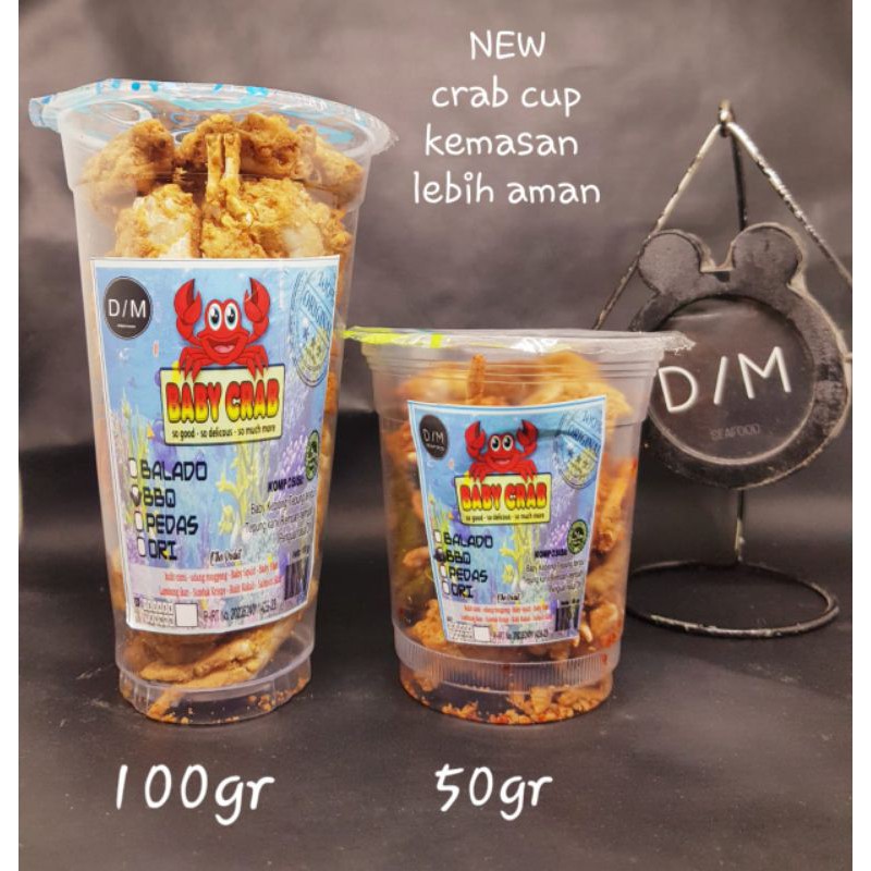 

Babycrab , Baby crab , crabcup , kemasan cup 50gr