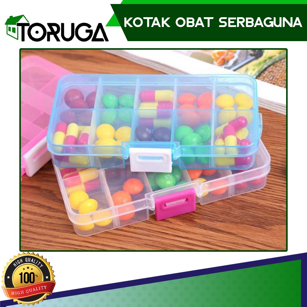 WADAH TEMPAT OBAT/KOTAK PENYIMPANAN PILL TABLET/KOTAK AKSESORIS