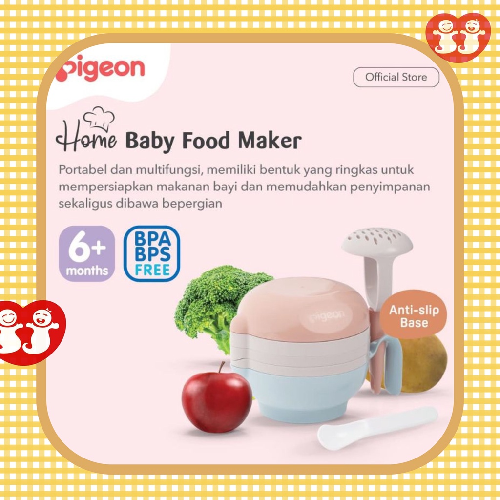 Pigeon Home Baby Food Maker / Peralatan Perlengkapan Membuat Makanan Bayi MPASI