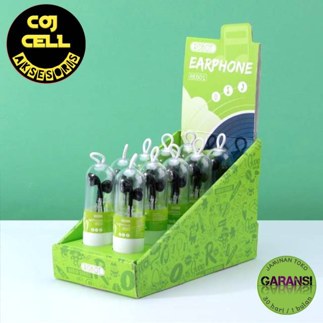 Earphome ROBOT re601 - Headset mantap