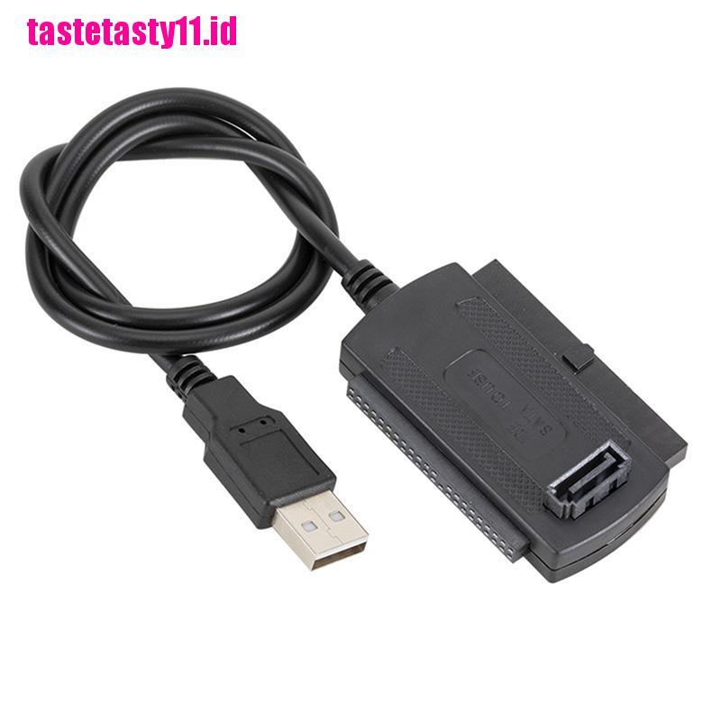 Kabel Adapter Transfer Usb 2.0 To Ide / Sata Untuk Hard Drive 2.5 3.5 Inch