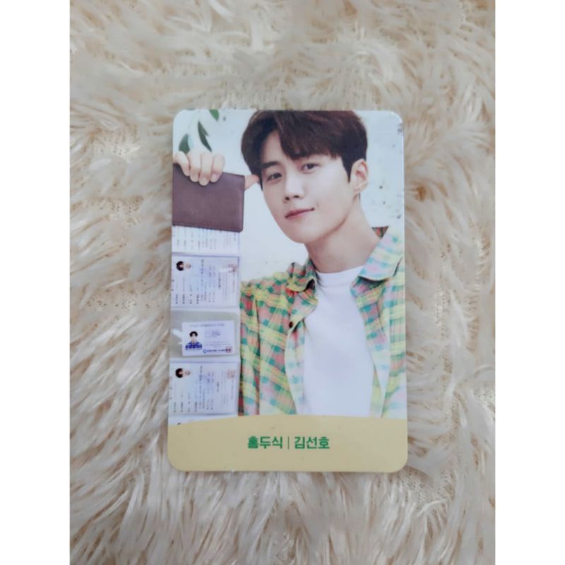 HOMETOWN CHACHACHA OST KIM SEONHO PHOTOCARD PC KIM SEON HO HONG DU SHIK