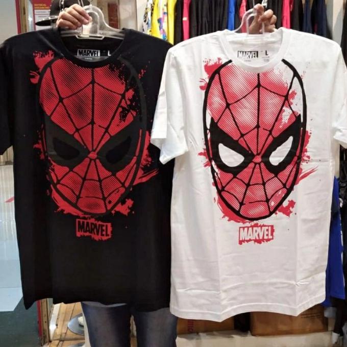 ORIGINAL Kaos Spiderman Full Face CROSSINDO Kaos Family Kembaran