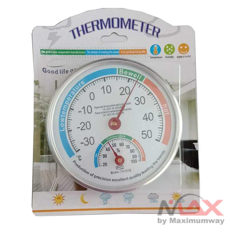 Thermometer Alat pengukur suhu ruangan Hygrometer analog Temperature Humidity