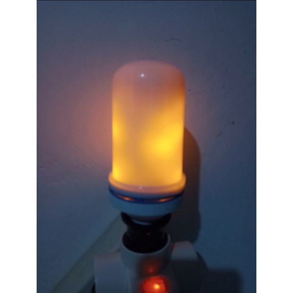 Bohlam Bola lampu Api Flame LED warna Kuning