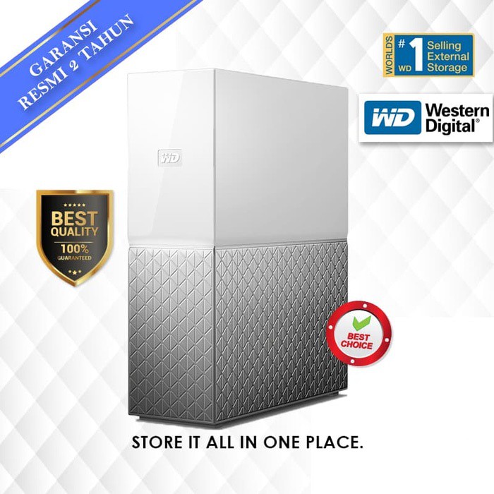 WD My Cloud Home 4TB - Hardisk Eksternal Personal Cloud Storage