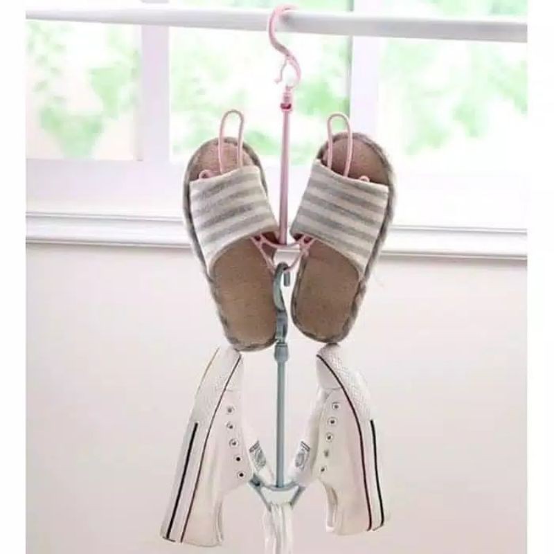 (sepatu hanger) gantungan jemuran sepatu