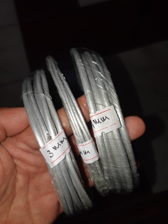 Kawat Bonsai Aluminium Putih Ecer Harga Per Meter Diameter Besar