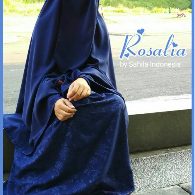 Set gamis cadar Rosalia by Sahila Indonesia