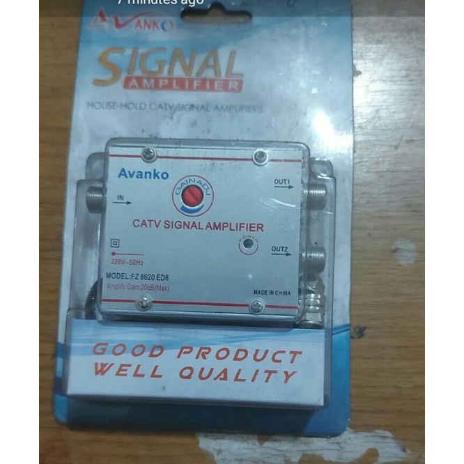 Boster tv UHF 2line out avanko