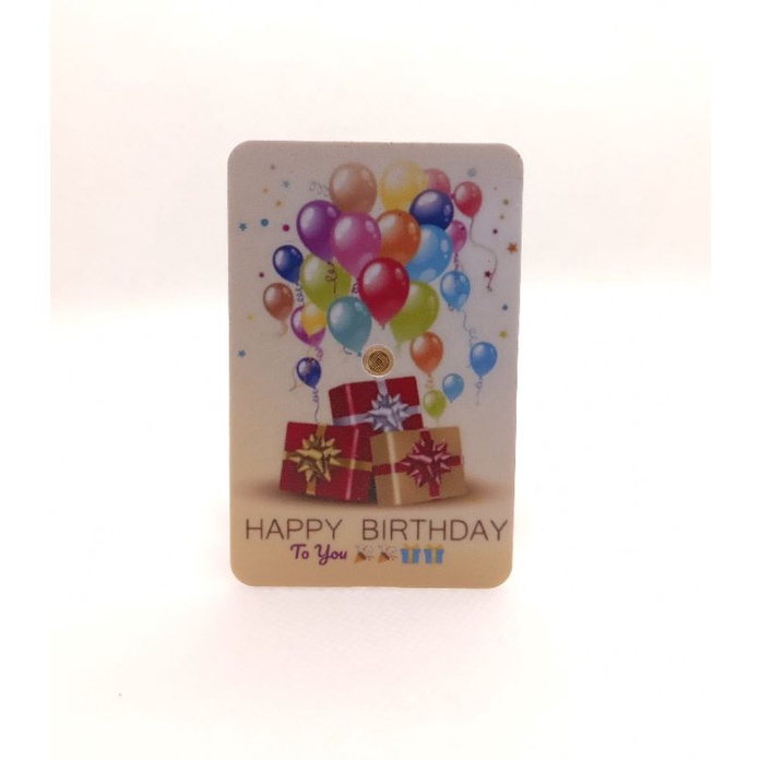 Emasin BIG GOLD minigold "PVC" edisi Birthday