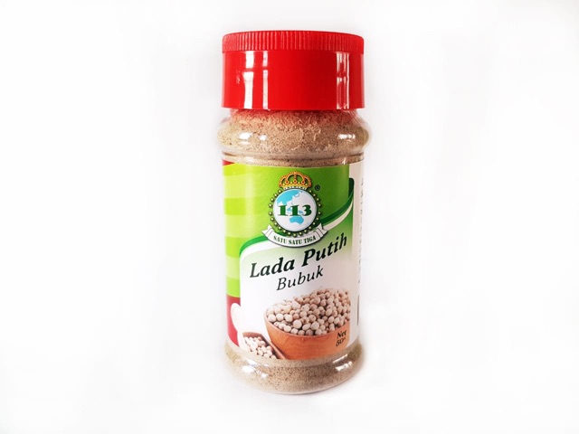 Bumbu Masak 113 Lada Putih Bubuk Satu Satu Tiga 50 gr