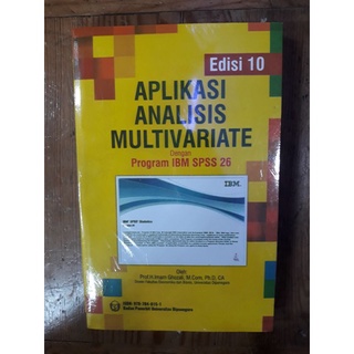 aplikasi analisis multivariate dengan program IBM SPSS 26 Prof H Imam Ghozali