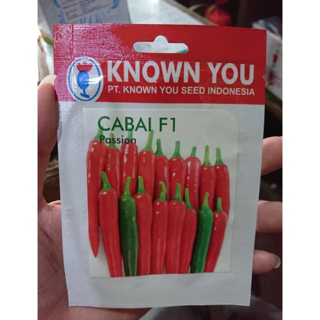 Benih Cabe / Cabai Besar Merah F1 Passion Known You Seed (30 Seed)