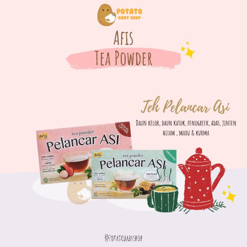 Afis Tea Powder - Teh Pelancar Asi