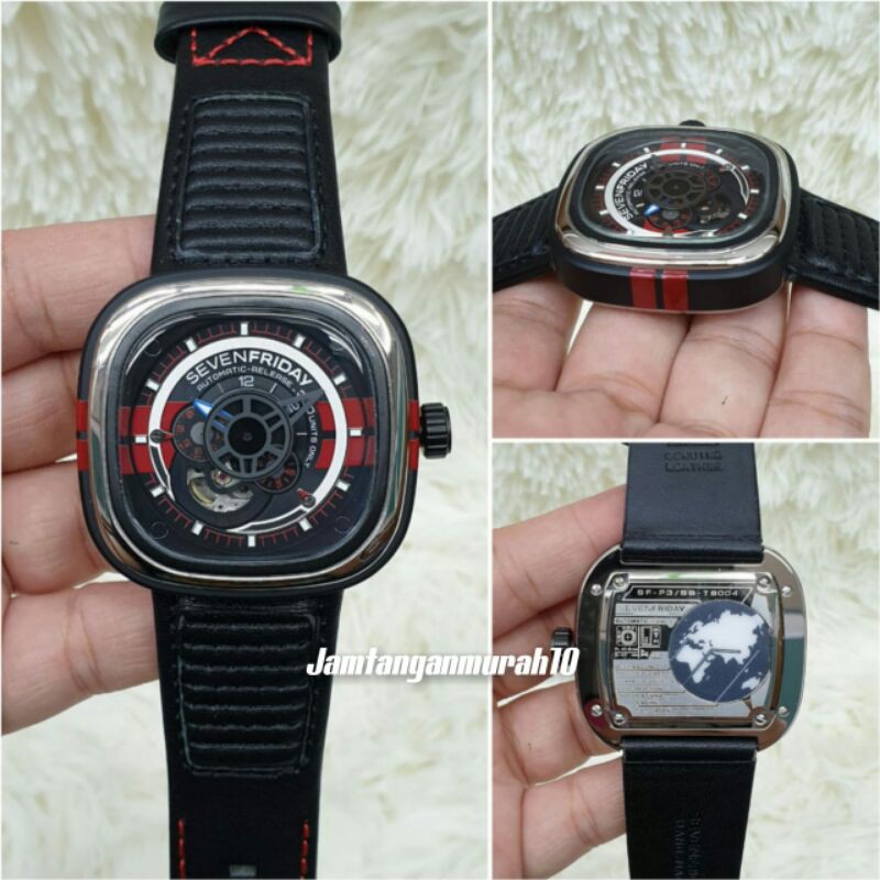 JAM TANGAN PRIA SEVENFRIDAY SF P3 AUTOMATIC KUALITAS ORIGINAL