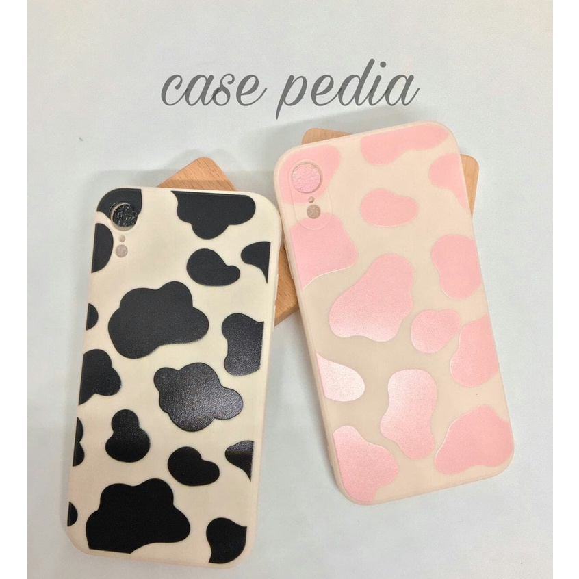 Soft Case Cow REALME C25 C25S C21 C20 C21Y C15 C12 C11 C3 C2 C1 C30 C31 C35 Realme 2 5 5s 5i 6 6s 6i 8 9 9i  Pro Silikon Casing Square