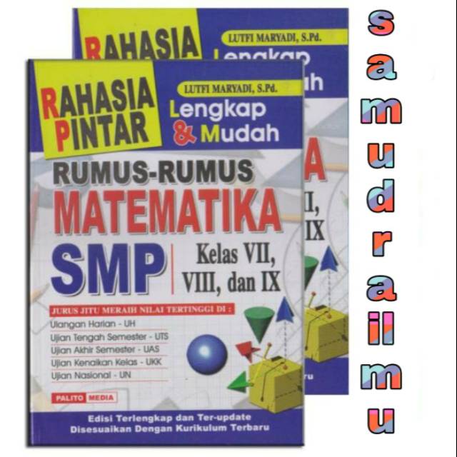 Buku Rahasia Pintar Rumus Matematika Smp Shopee Indonesia