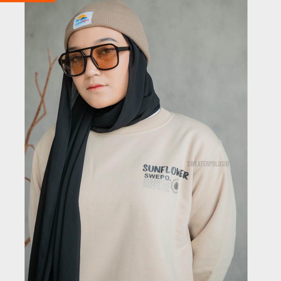 Basic Sweater Sunflower SWEPO M-XXL SW13 {Sus31au22ᴸ}