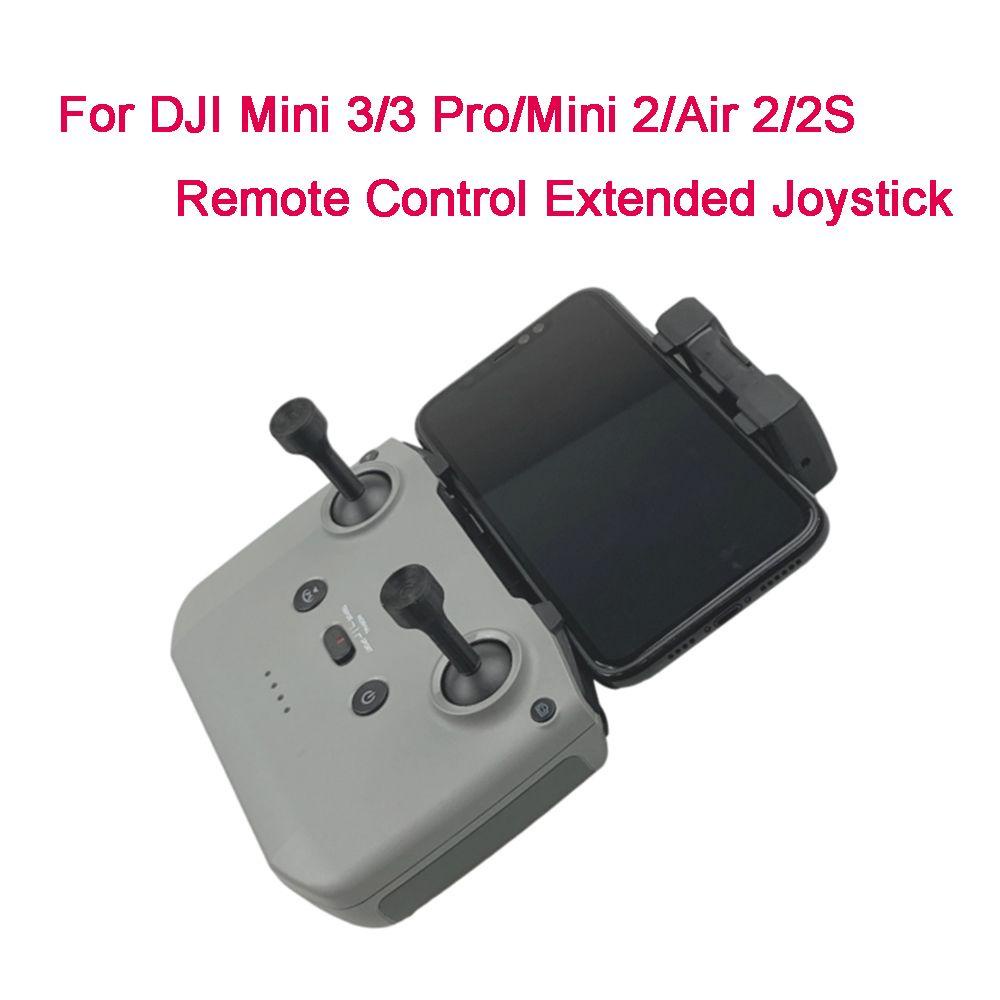 Preva Drone Joystick Baru Untuk DJI Mini3 /3 Pro/Mini2/Air2/2S Aksesoris Teleskopik Rocker Thumb Stick