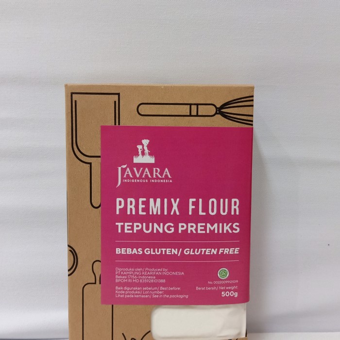 

Ds501D0 Javara - Multi Purpose Mix Flour (Gluten Free) - 500 Gr Gr0B1