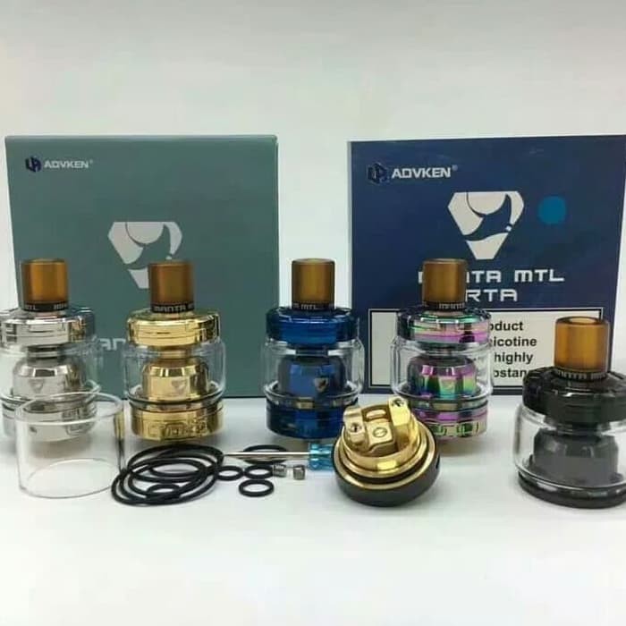 ATOMIZER VAPE RTA MANTA MTL 24MM