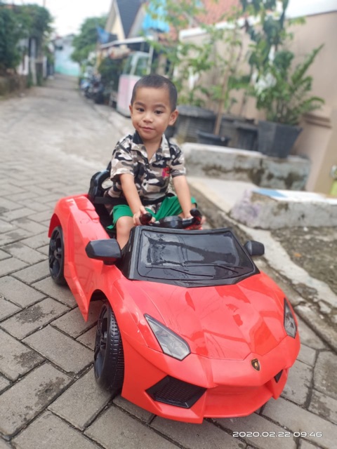 Mobil aki anak top toys lycan/ ferrari / lamborghini (remote)-2