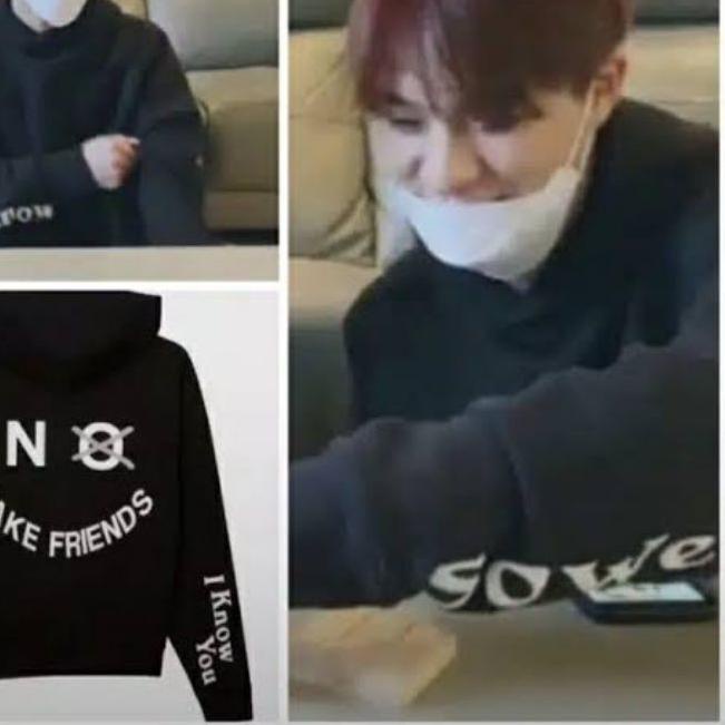 Jaket Hoodie Jumper NCT NO FAKE FRIENDS FREE FOTO NCT