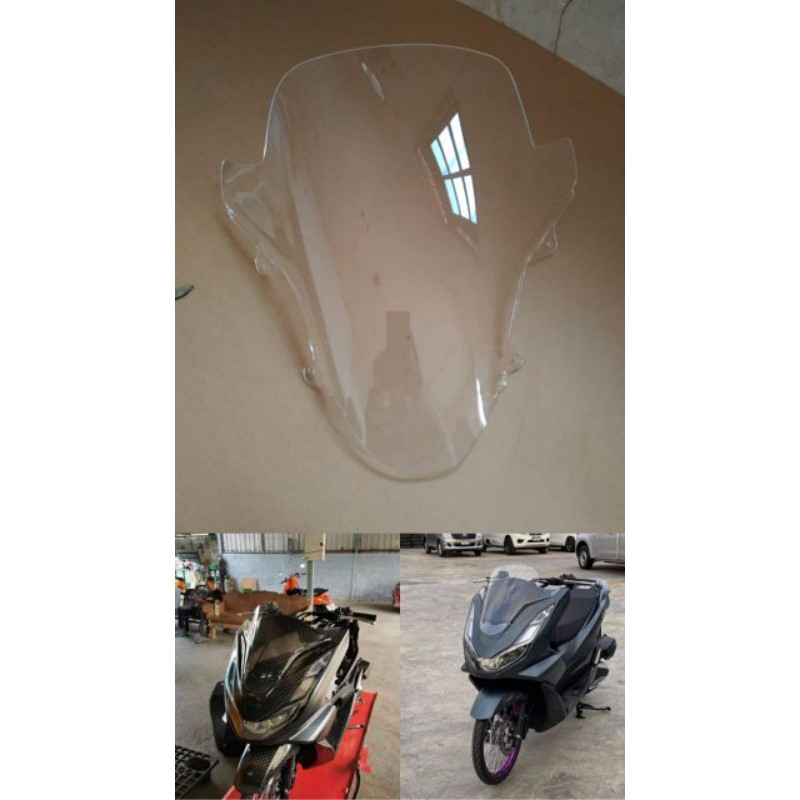 windshield PCX 160.visor  PCX 160 kaca depan pcx160